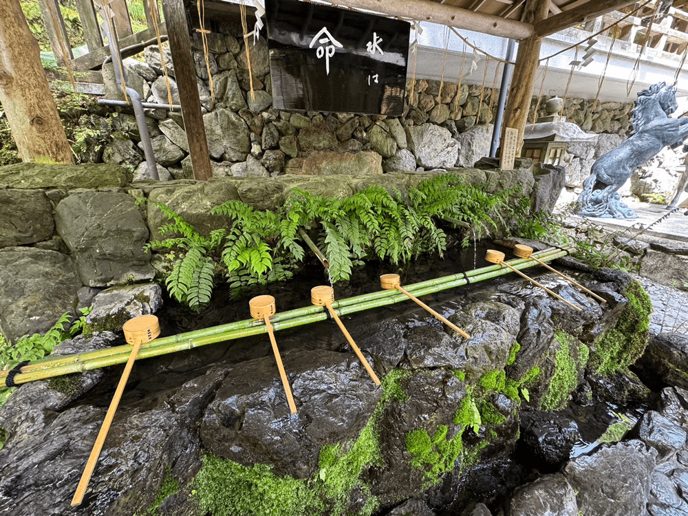 貴船神社本宮　手水舎