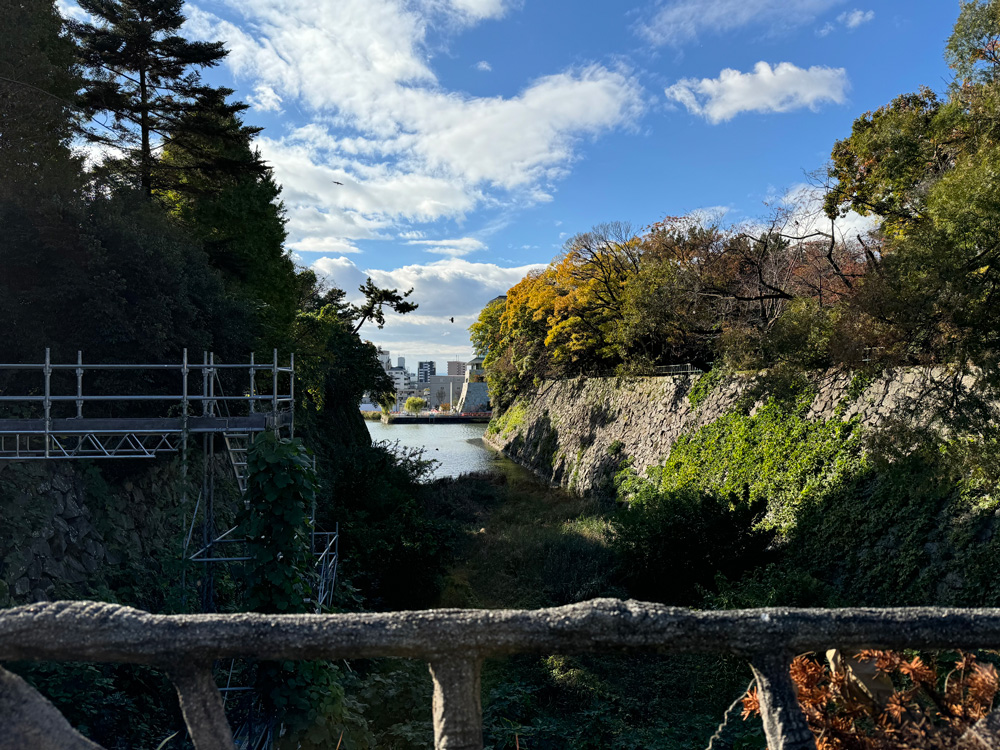 名古屋城　鵜の首